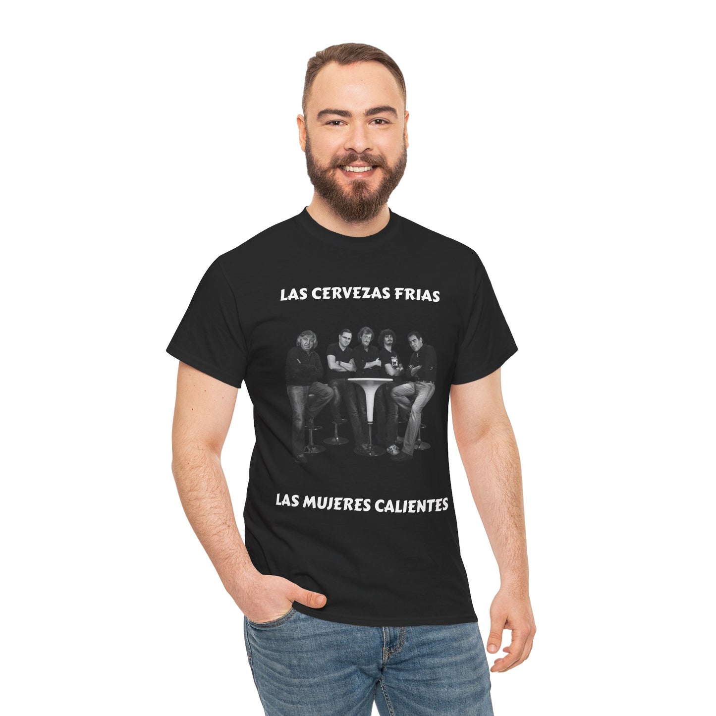 Camiseta Las Cervezas Frías, Las Mujeres Calientes Tee