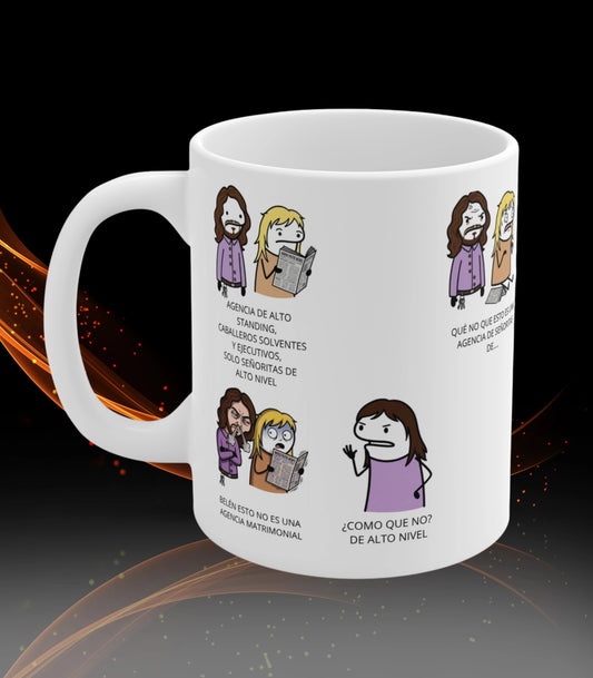 Taza De Belén Y Emilio Dialogo Humoristico
