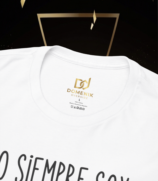 Divertida Camiseta, No Siempre Soy Antipática Tee Heavy