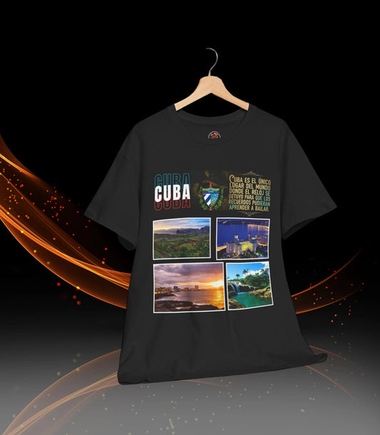 Camiseta Cuba Vintage ,Unisex Heavy Cotton