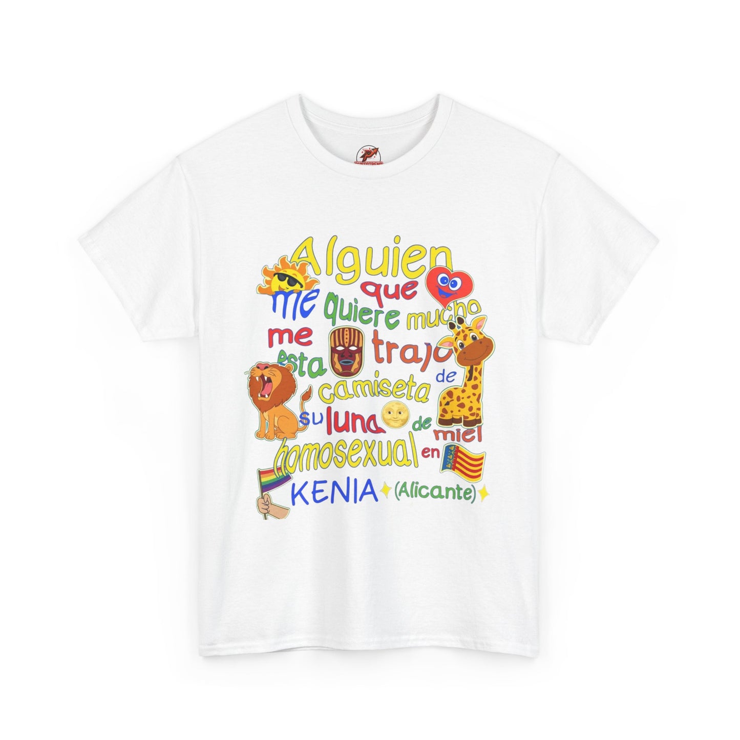 Divertida Camiseta Grafica, Luna De Miel En Kenia Alicante