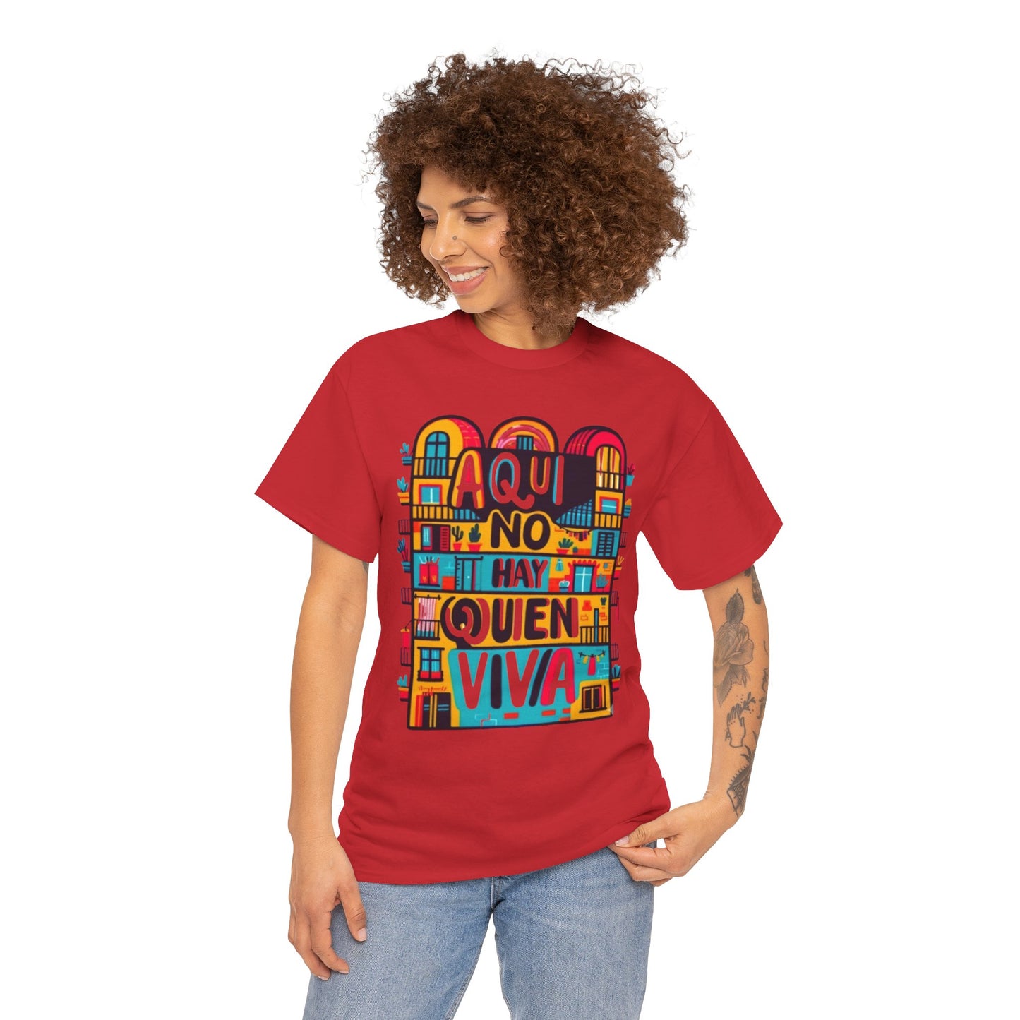 Camiseta ANHQV Full color Unisex