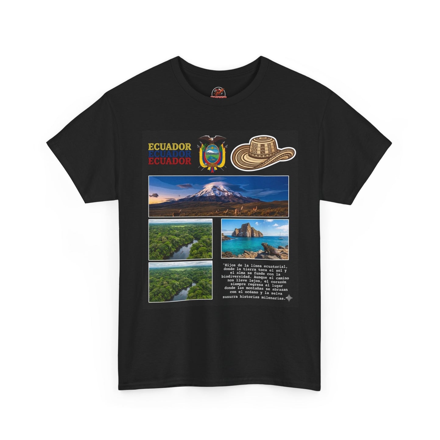 Camiseta Ecuador Travel Unisex Heavy