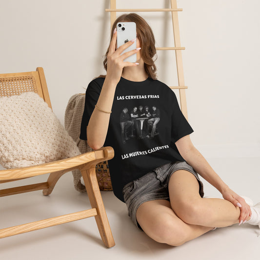 Camiseta Las Cervezas Frías, Las Mujeres Calientes Tee