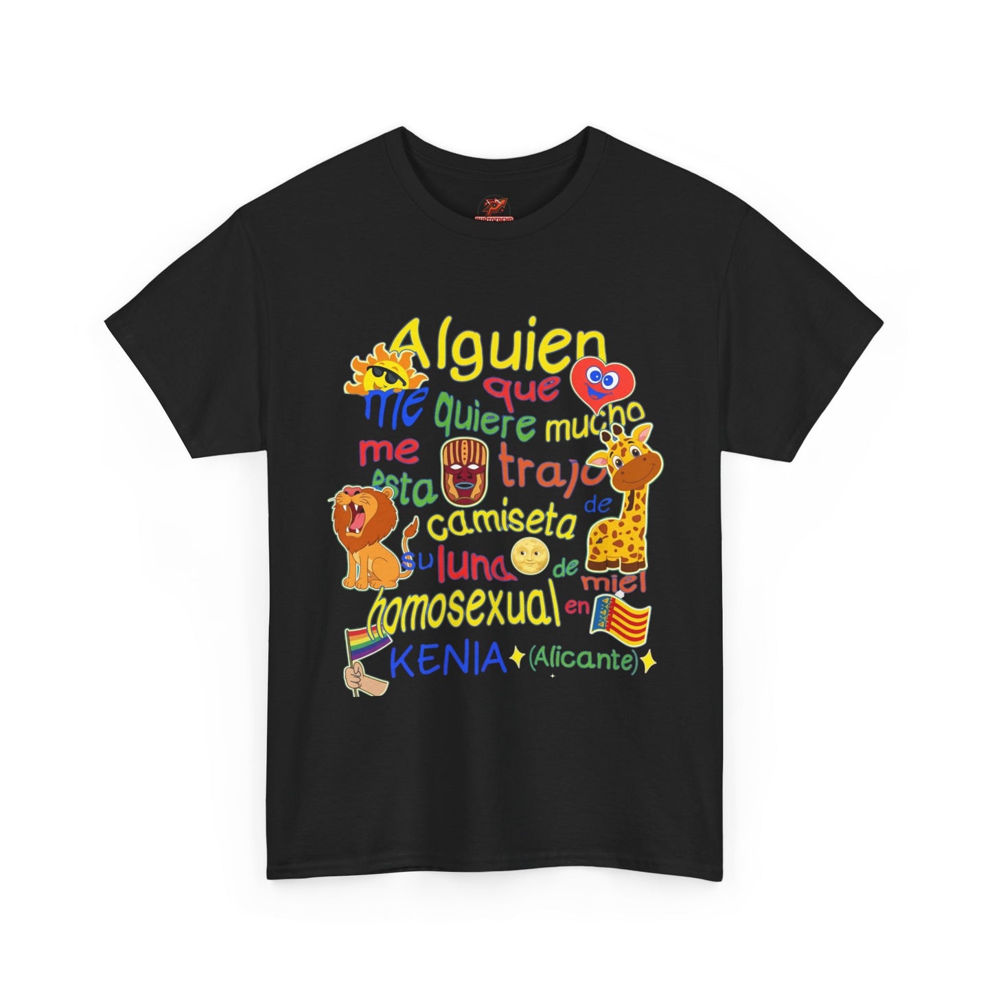 Divertida Camiseta Grafica, Luna De Miel En Kenia Alicante