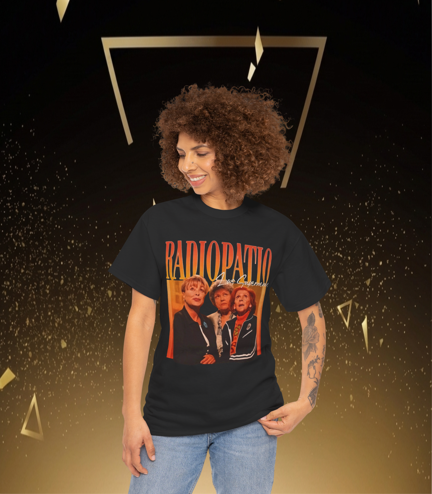 Camiseta Radiopatio Unisex Estilo Retro Vintage
