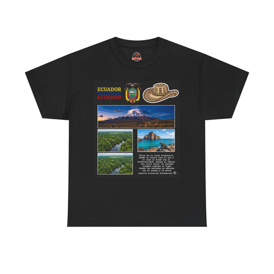 Camiseta Ecuador Travel Unisex Heavy