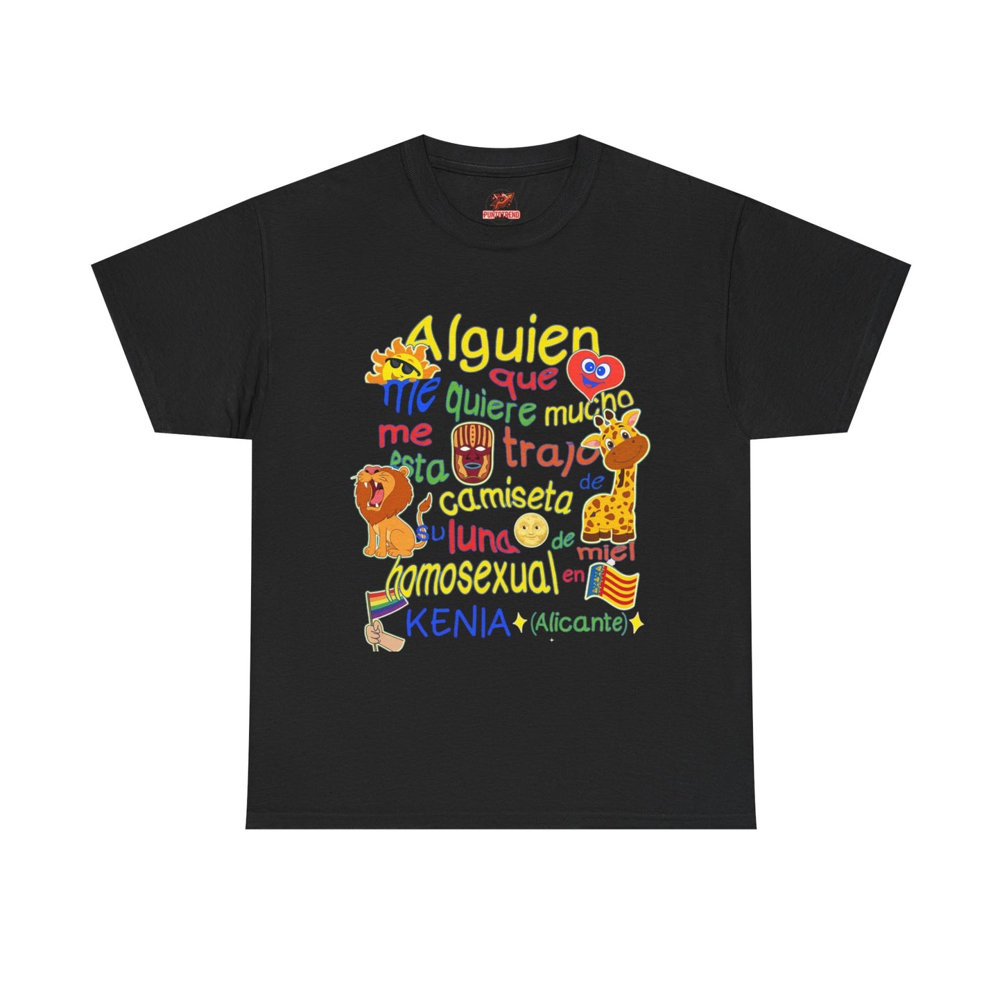 Divertida Camiseta Grafica, Luna De Miel En Kenia Alicante
