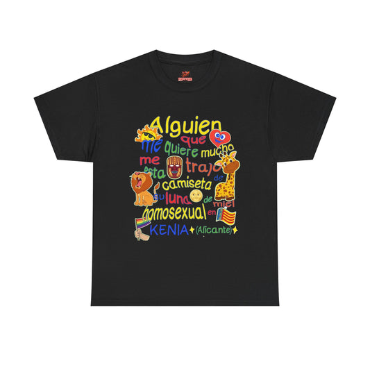 Divertida Camiseta Grafica, Luna De Miel En Kenia Alicante