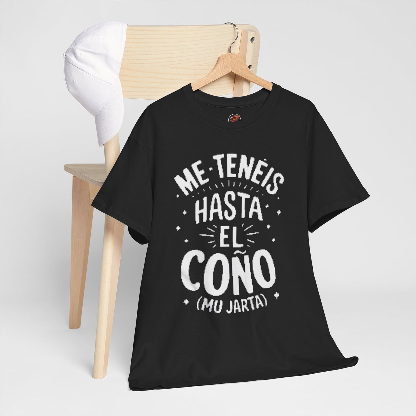 Camiseta Grafica "Me Tenéis Hasta el Coño"