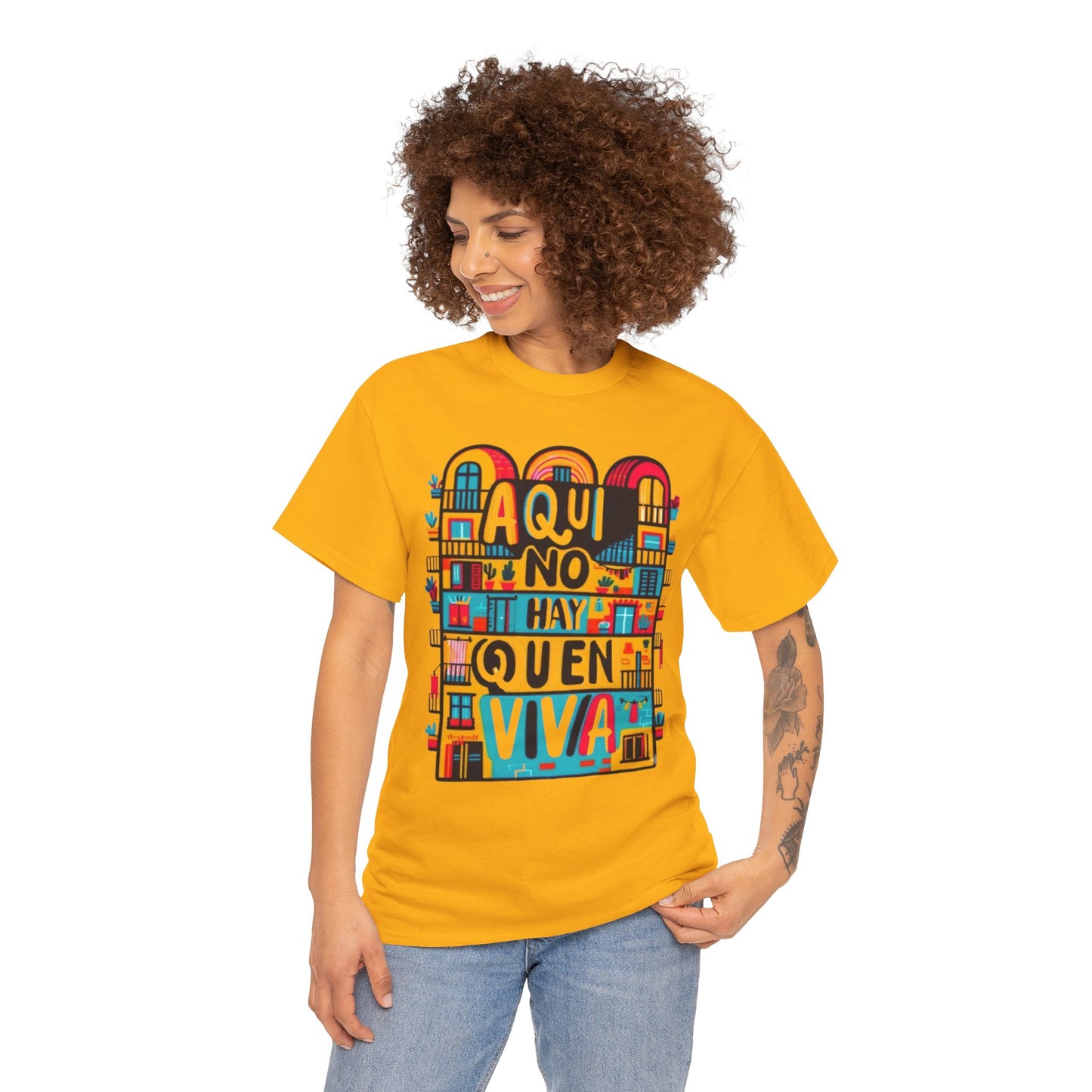 Camiseta ANHQV Full color Unisex