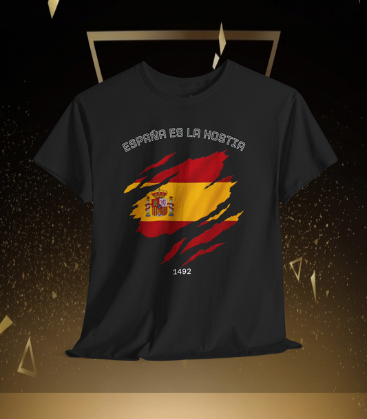 Camiseta "España Es La Hostia" Unisex Heavy