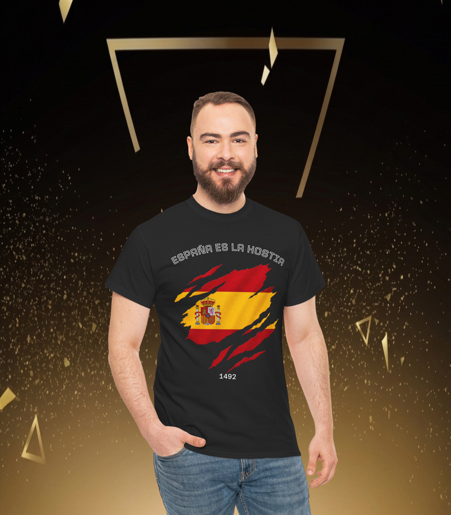 Camiseta "España Es La Hostia" Unisex Heavy