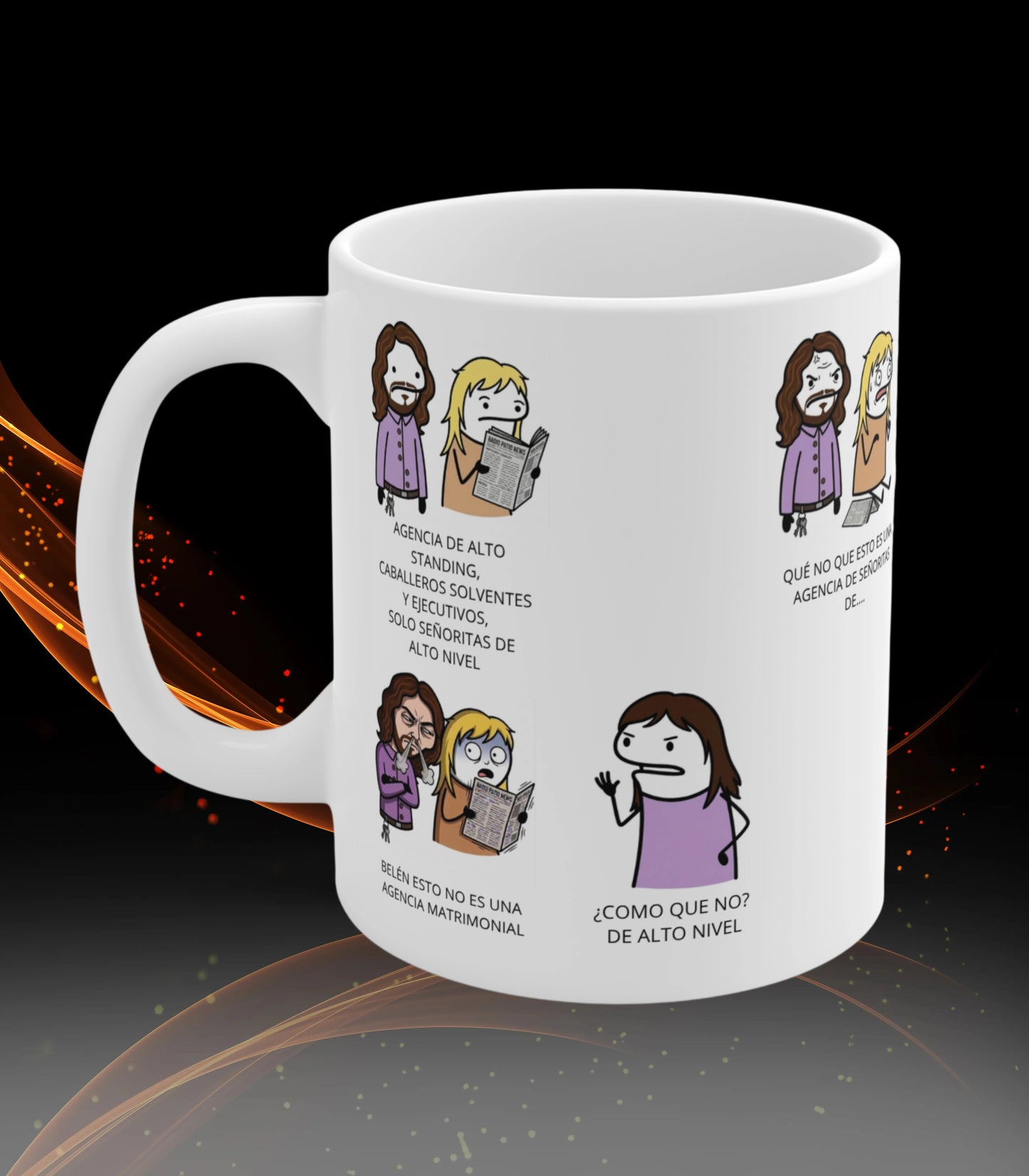 Taza De Belén Y Emilio Dialogo Humoristico