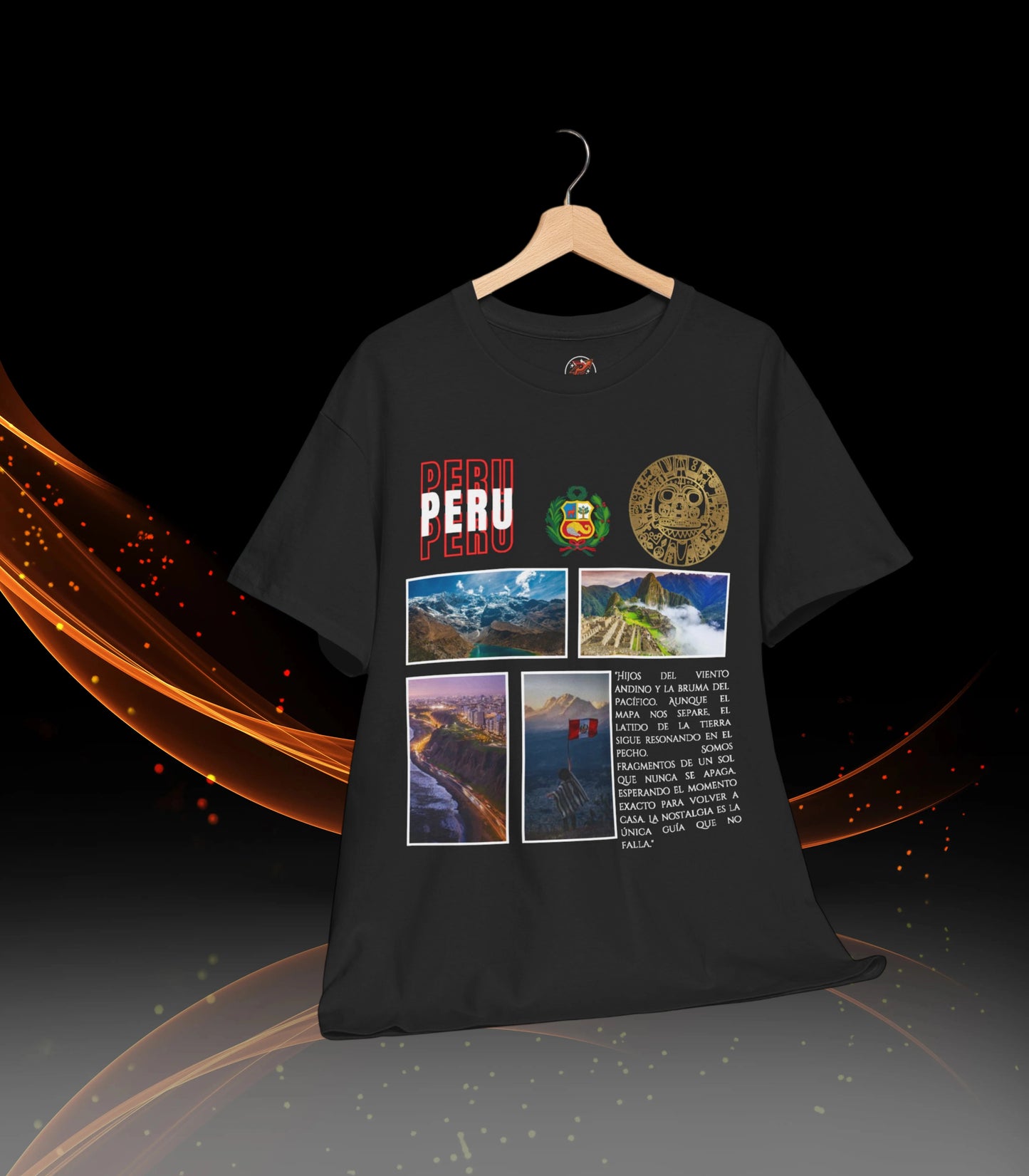 Camiseta Peru Travel Unisex Heavy Cotton